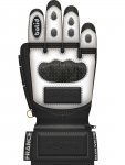 Bolid Leopard Carbon Skin ski gloves leather racing customized