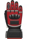 Bolid Leopard Tpu Skin motorcykeln handskar läder racing anpassade