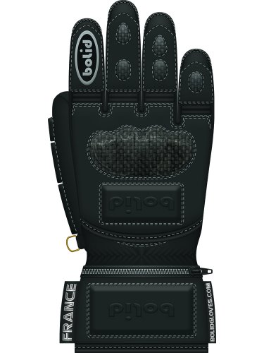 Bolid Leopard Carbon Skin guanti da moto inverno in pelle racing corsa personalizzati