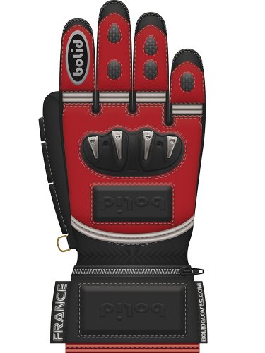 Bolid Leopard Tpu Skin guanti da moto inverno in pelle racing corsa personalizzati
