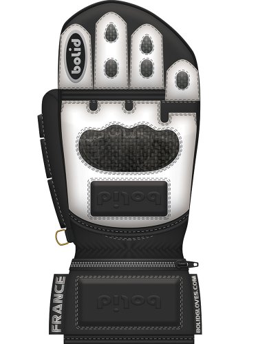 Bolid Lion Carbon Skin Ski Fäustlinge Leder Racing Rennen personalisiert