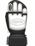 Bolid Lion Naked Skin moufles de ski cuir racing course personnalisés